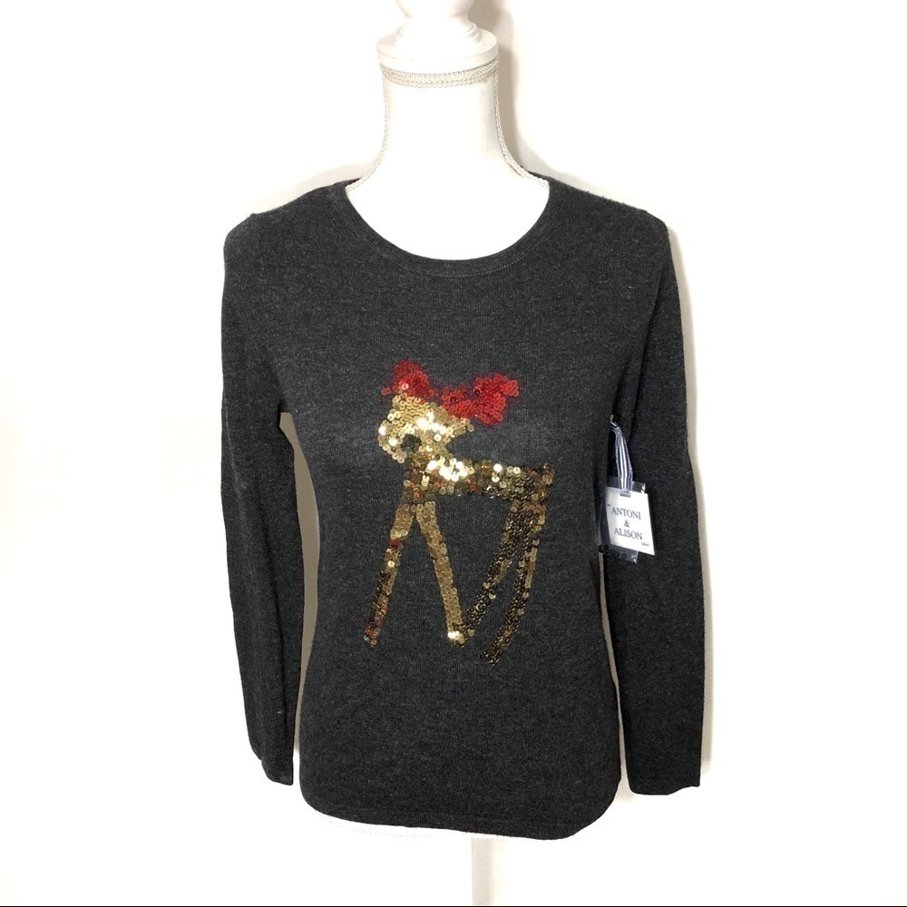 Antoni & Alison Lambswool Sweater NWT Large